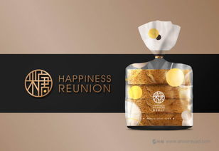 糖圓圓糕點吐司食品品牌設計logo設計 上海食品logo設計公司